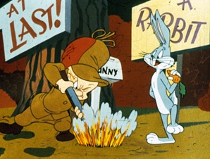 Elmer Fudd vs Bugs Bunny