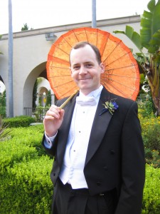 Kyle with Parasol