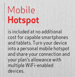 Verizon Share Everything Plan - Mobile Hotspot